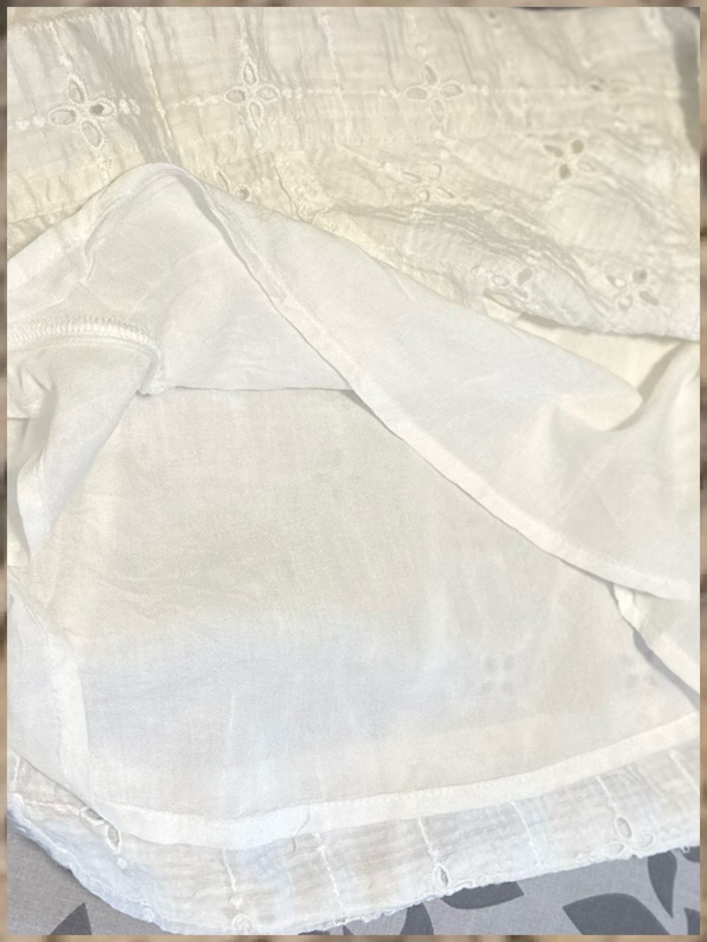 Free People Bop Around White Eyelet Romper NWT ~ Size XS ~ Item #6064 - Picture 10 of 11